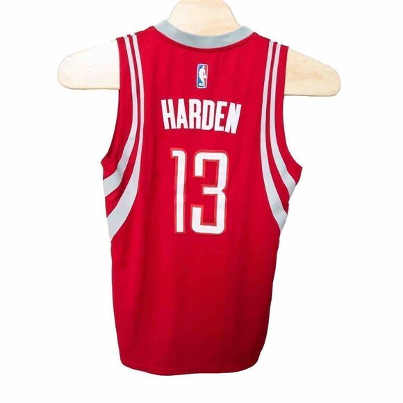 Adidas Swingman Stitched Harden #13 Jersey Rockets Mens Small‎ Authentic - Picture 2 of 5
